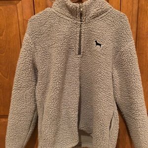 PINK Sherpa pullover